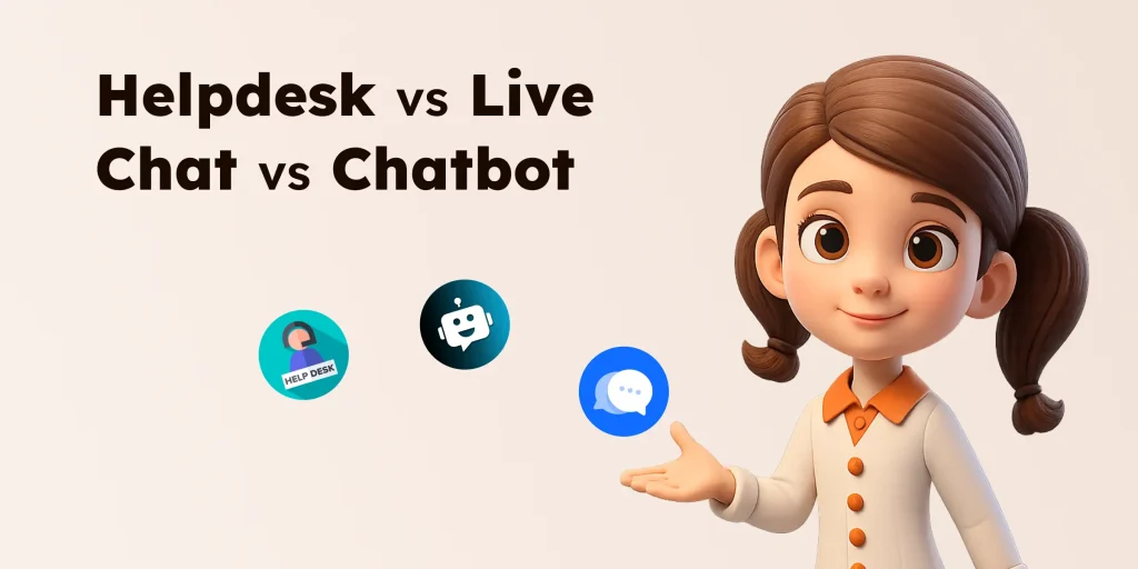 Helpdesk vs Live Chat vs Chatbot_ What’s the Real Difference_