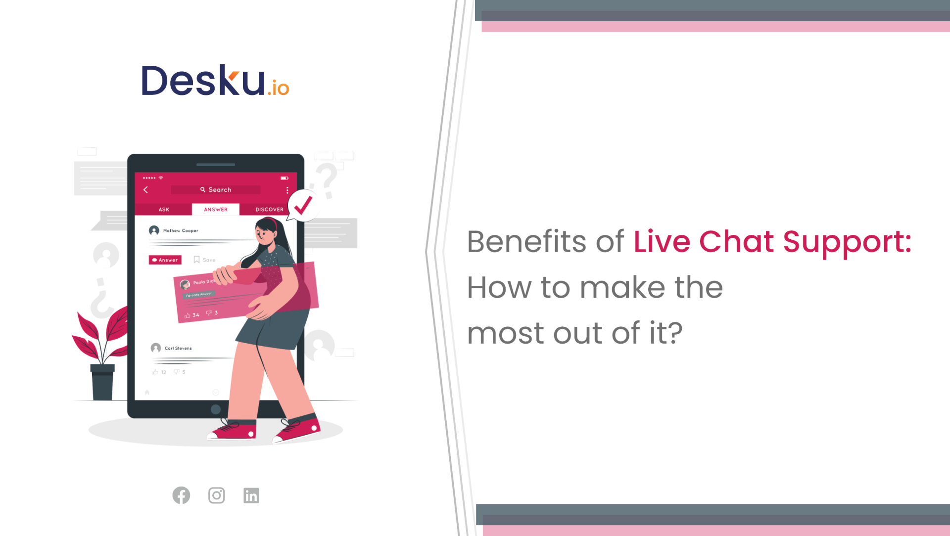 Benefits of Live Chat Support: How to make the most out of it?