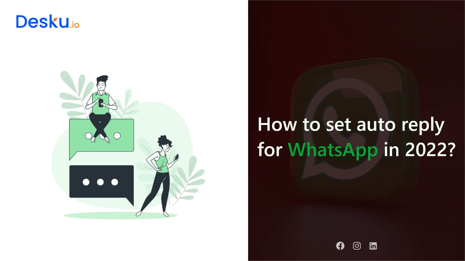 How to set auto reply for whatsapp in 2022