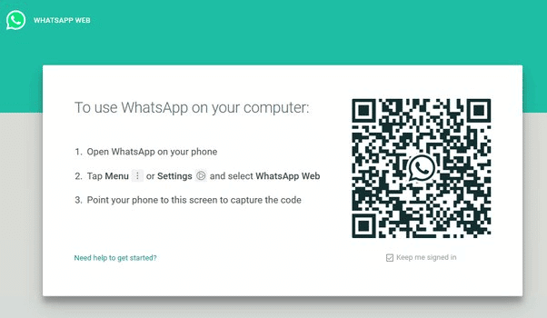 Whatsapp qr code