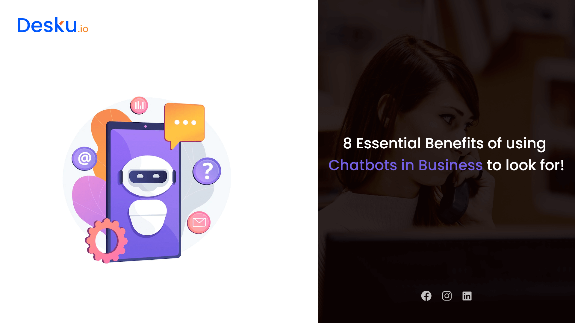 8 essential benefits of using chatbots in business to look for