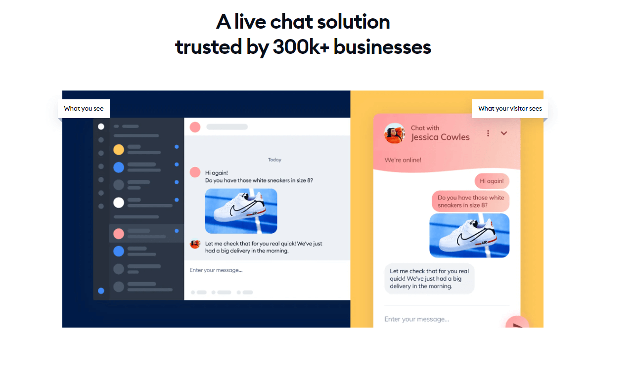 Live chat solution