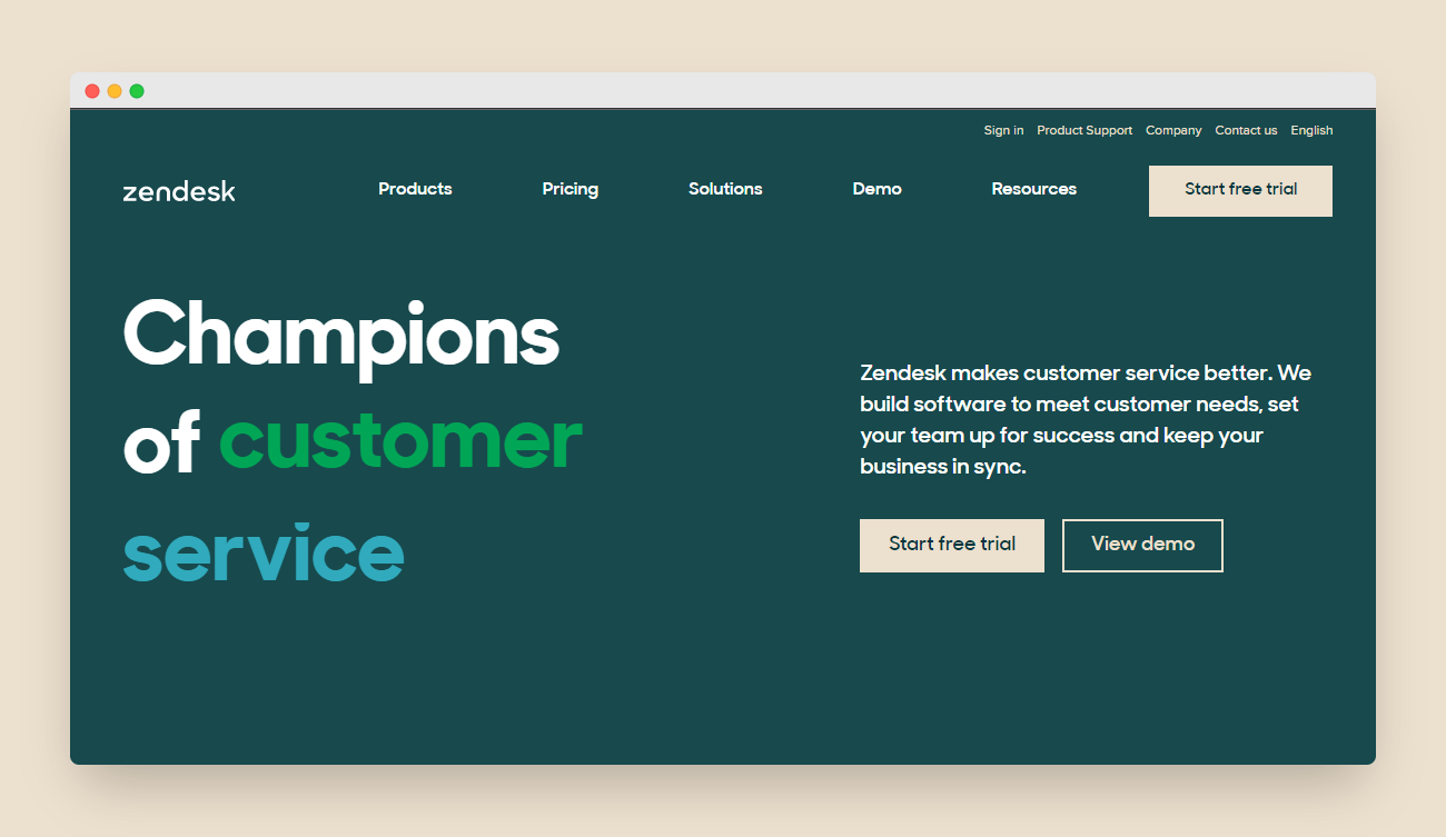 Zendesk: for better customer support