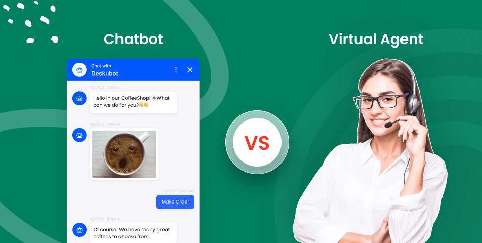 Discover the difference between chatbot and virtual agent