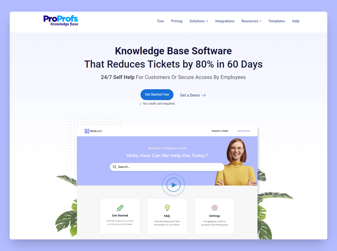 Proprofs knowledge base