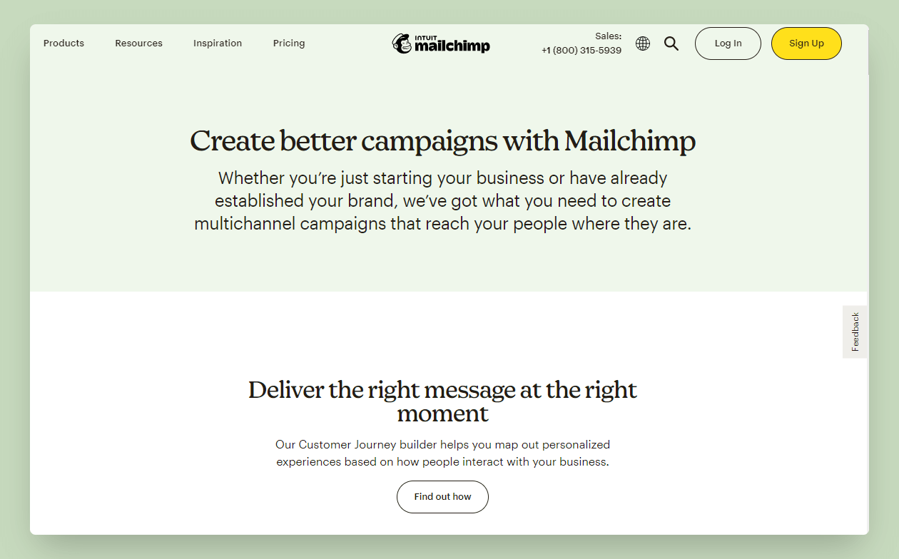 Mailchimp: all-in-one crm for small business