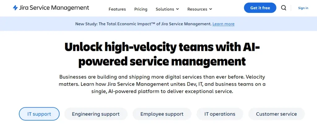 Jira service management 2