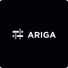 An ariga logo featuring order management.