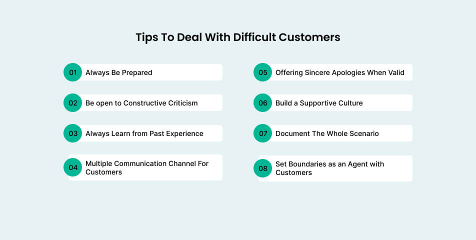 8 proven tips to deal with difficult customers