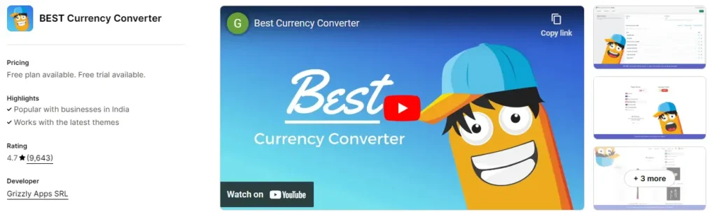 Best currency converter