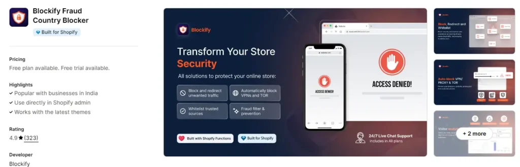 Blockify – fraud ip blocker