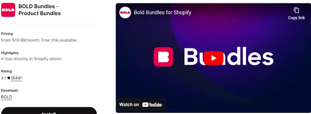 Bold product options by bold commerce