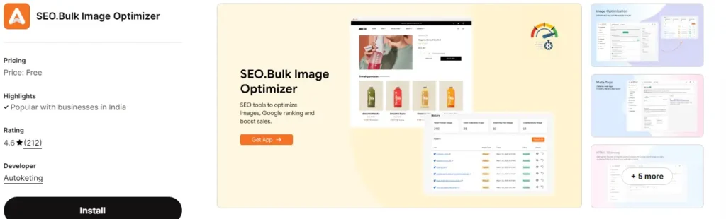 Bulk image optimizer sitemap generator