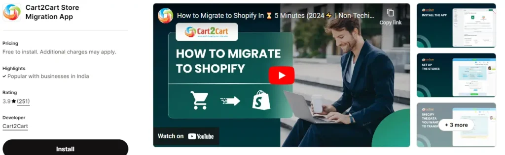 Cart2cart store migration app 2 1