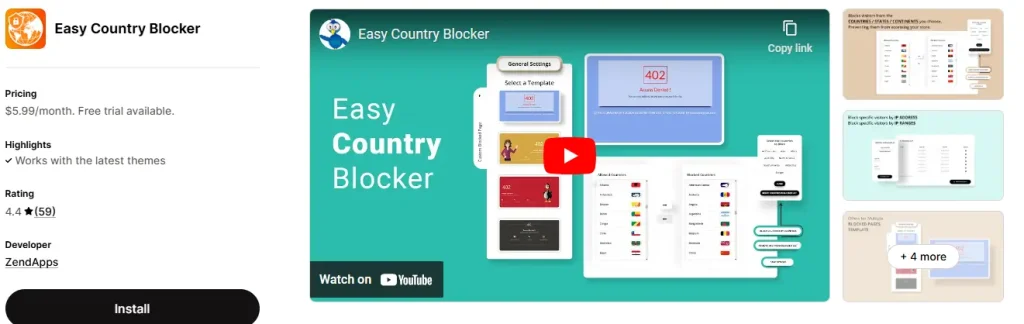 Easy country blocker 2