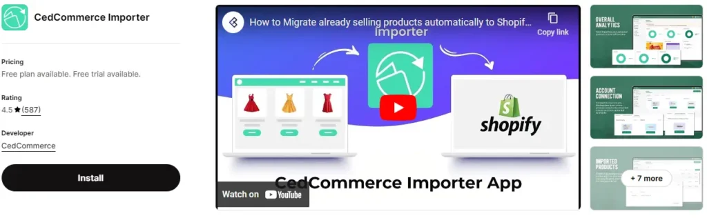 Multichannel importer by cedcommerce