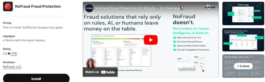 Nofraud fraud protection app