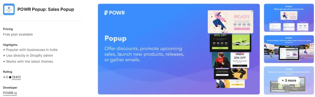 Powr popups