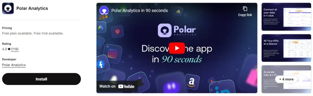 Polar analytics 4