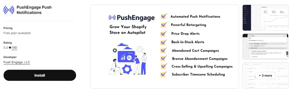 Pushengage personalization and push marketing