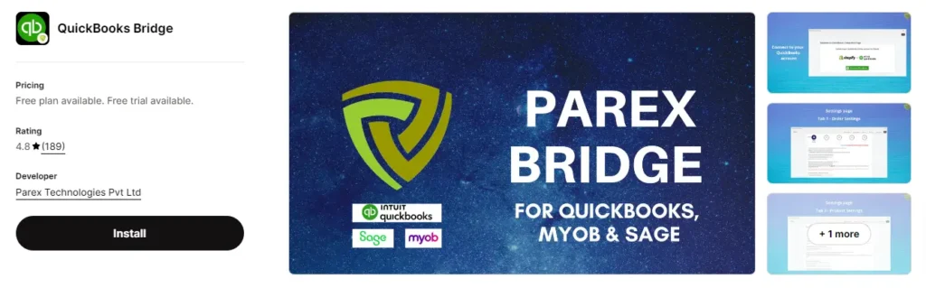 Quickbooks bridge