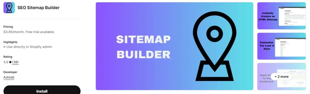 Seo sitemap builder