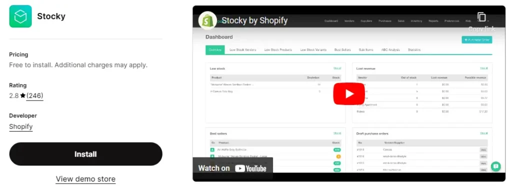 Stocky by shopify 2