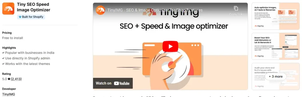 Tinyimg seo image optimizer 1