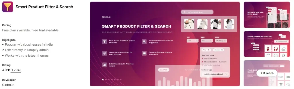 Ultimate search filter – best for advanced product filters