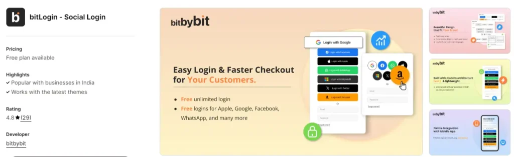 Bitlogin – social login