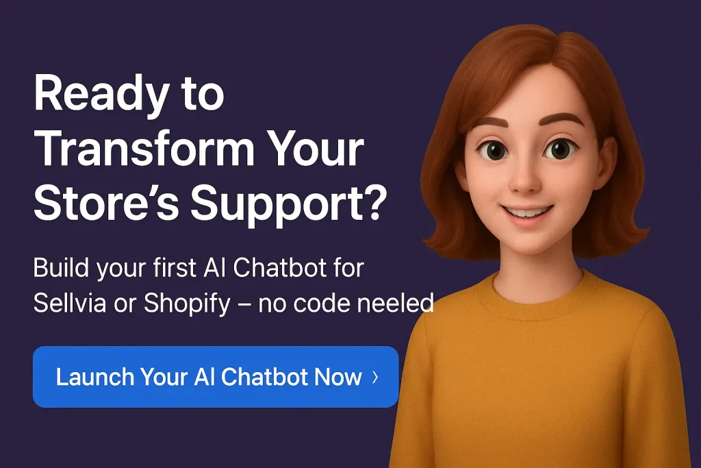 Sellvia Vs Shopify: Most Honest Comparison - Desku Create first ai chatbot with covnerzation ai 1