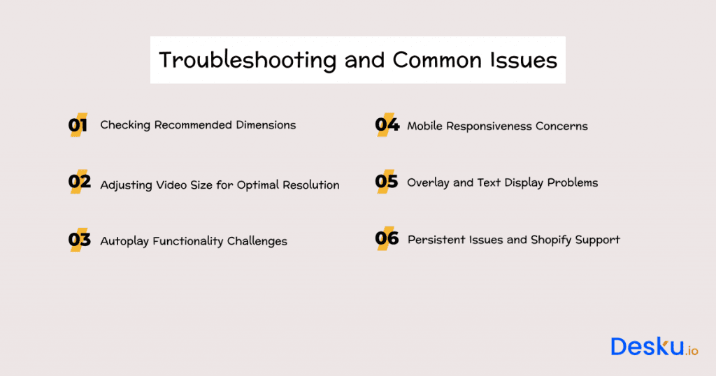 Troubleshooting and common issues