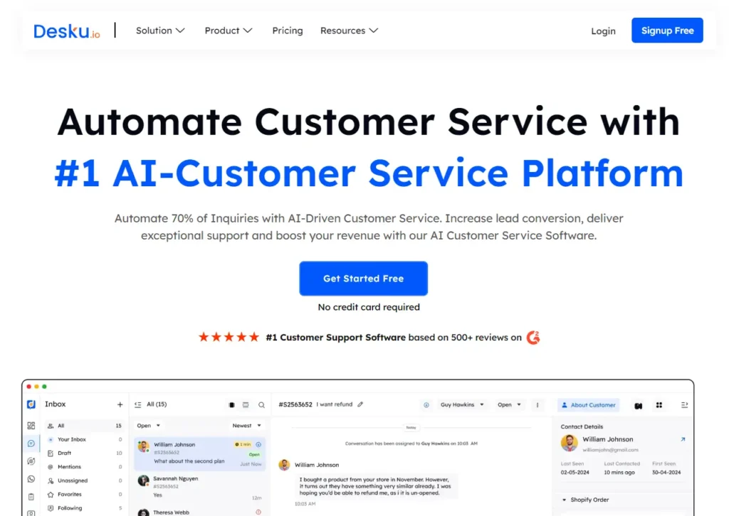 Best ai customer service software for 2024